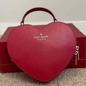 Kate Spade Red Heart Mini Bag